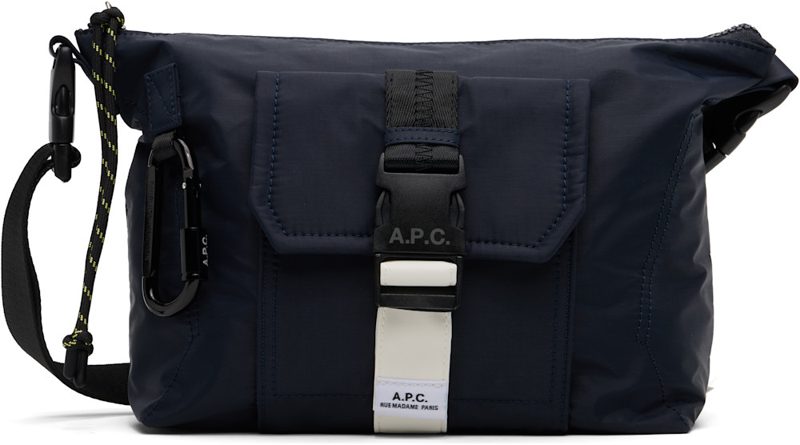 Navy Trek Satchel Bag 262252M170019
