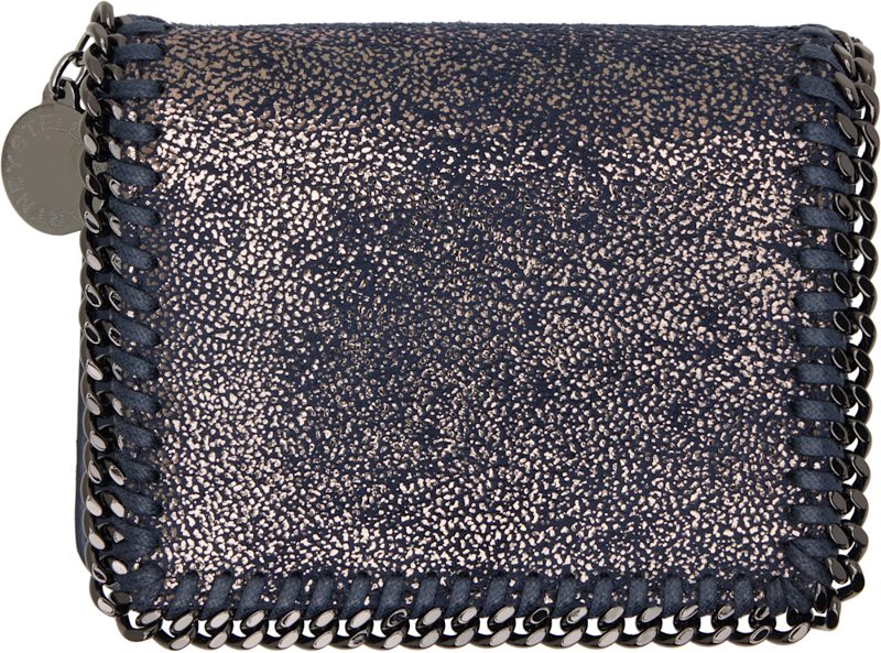 Navy Falabella Bi-Fold Wallet 262471F040002