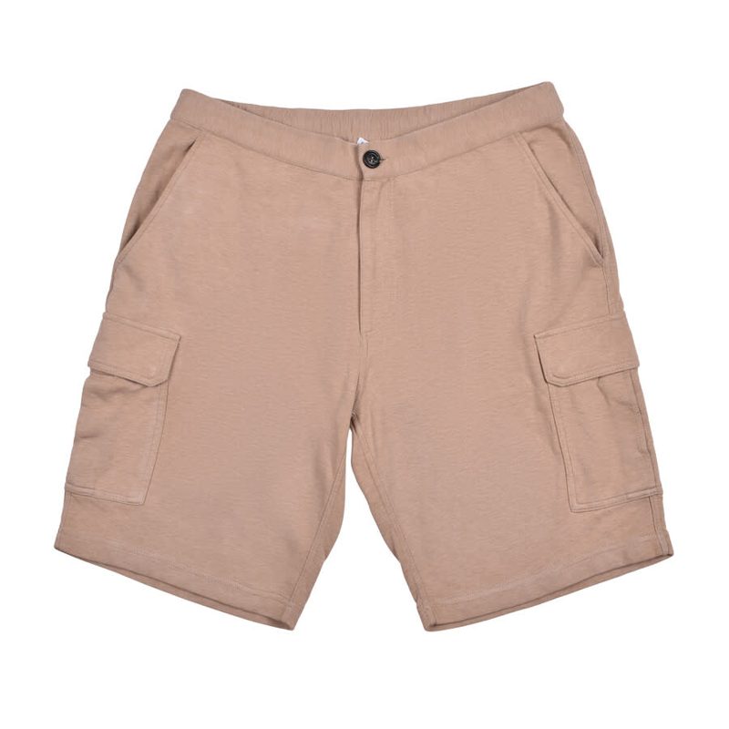 Brunello Cucinelli Beige Cargo Shorts