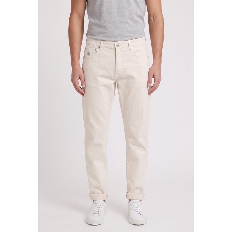 Brunello Cucinelli MenS Leisure Fit 5 Pocket Denim Jean Pants Nwt