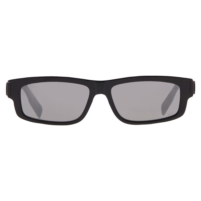 CD ICON S2I Smoke Mirror Rectangular Mens Sunglasses DM40123I 01C 55