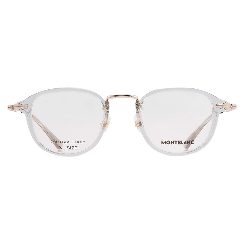 Montblanc Demo Oval Mens Eyeglasses MB0336O 003 48
