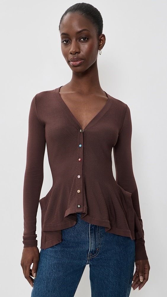 STAUD Jamie Blouse_Earth
