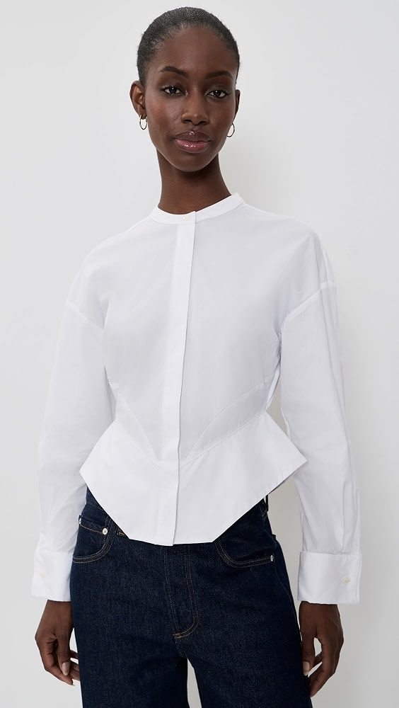 STAUD Rhys Top_White