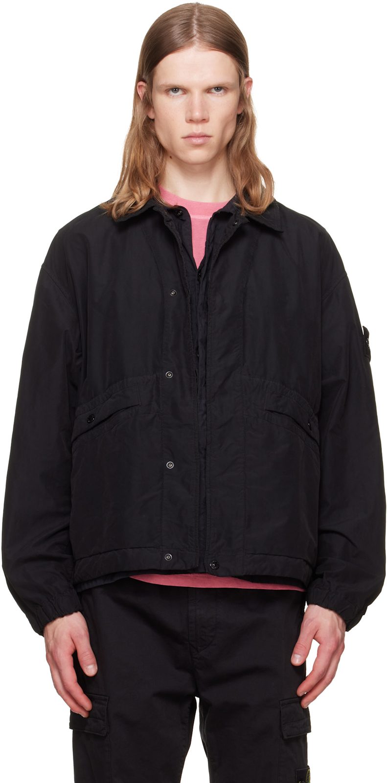Black David Light-TC Jacket 262828M180001
