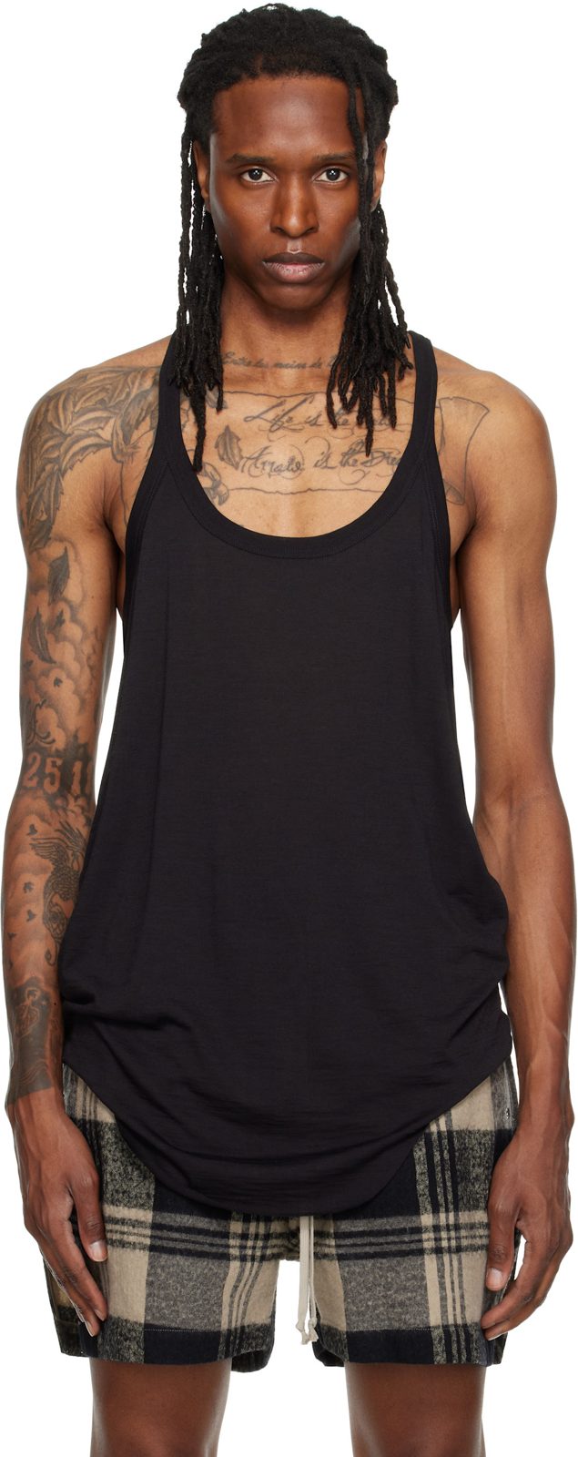 Black Tower Pony Tank Top 262232M214033