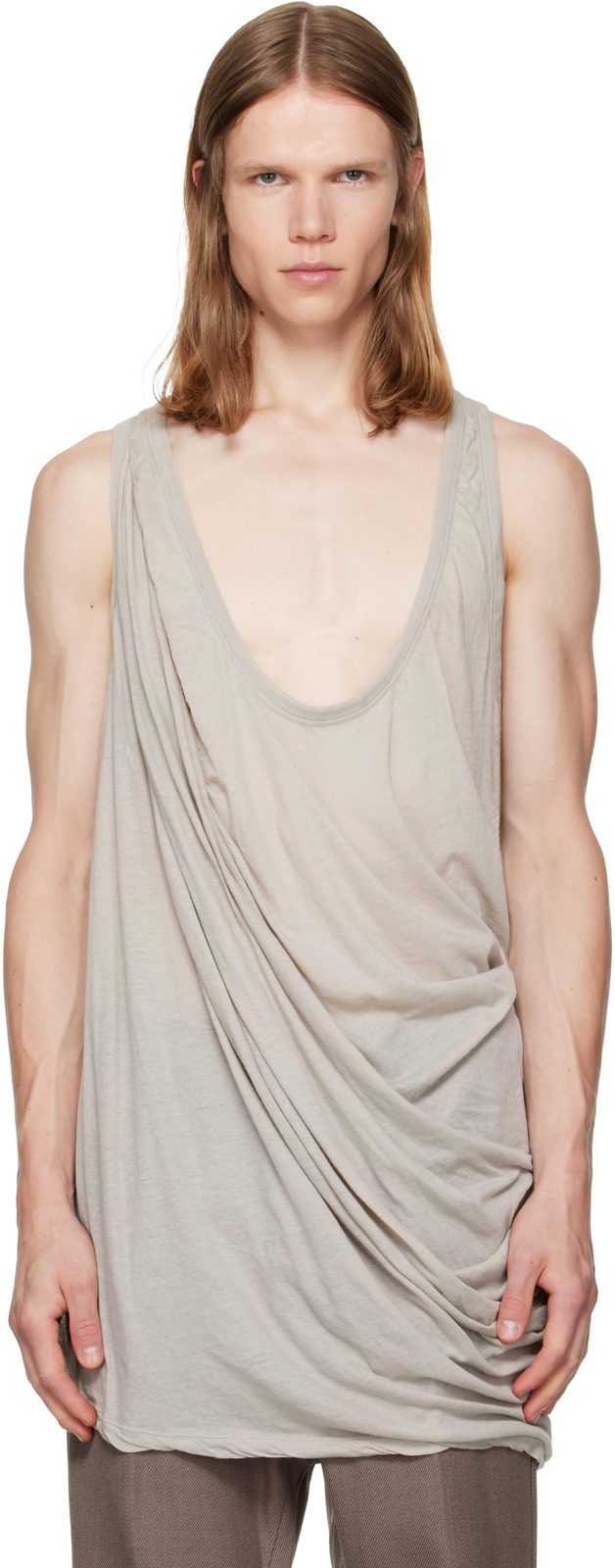 ์คํํ์ดํธ Tower Draped Pony Tank Top 262232M214007