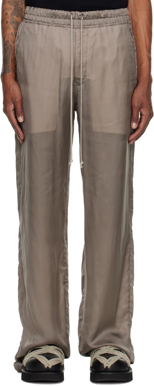Gray Temple Dietrich Drawstring Lounge Pants 262232M191058