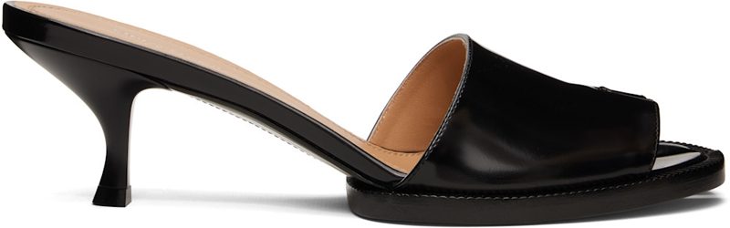 Black Tabi City Heeled Sandals 262168F125002