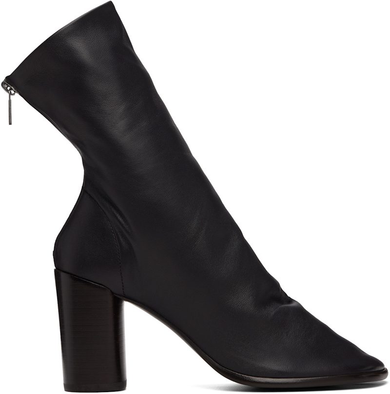 Black Glove Ankle Boots 262646F113001