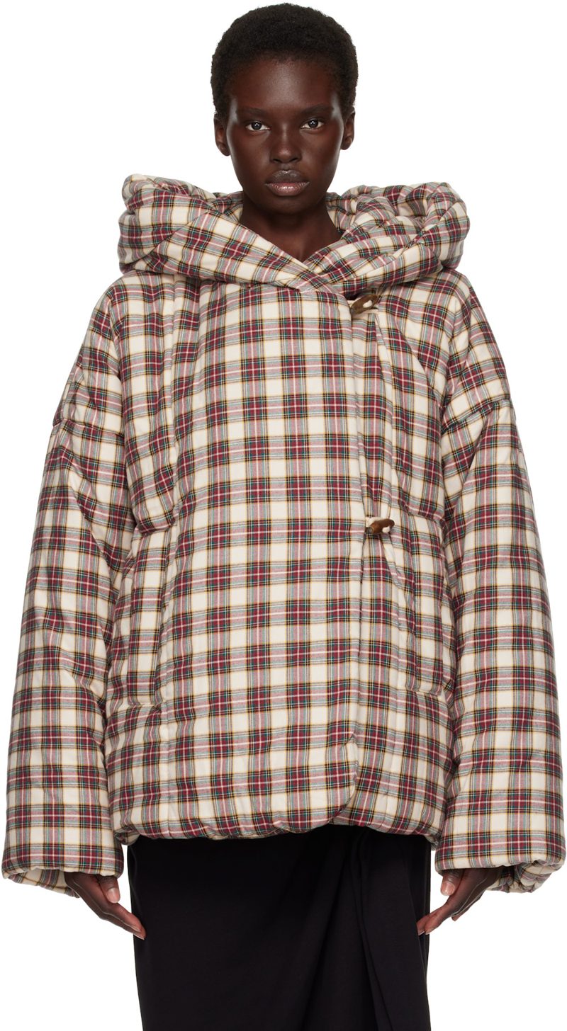 오프화이트 Check Jacket 262358F063006