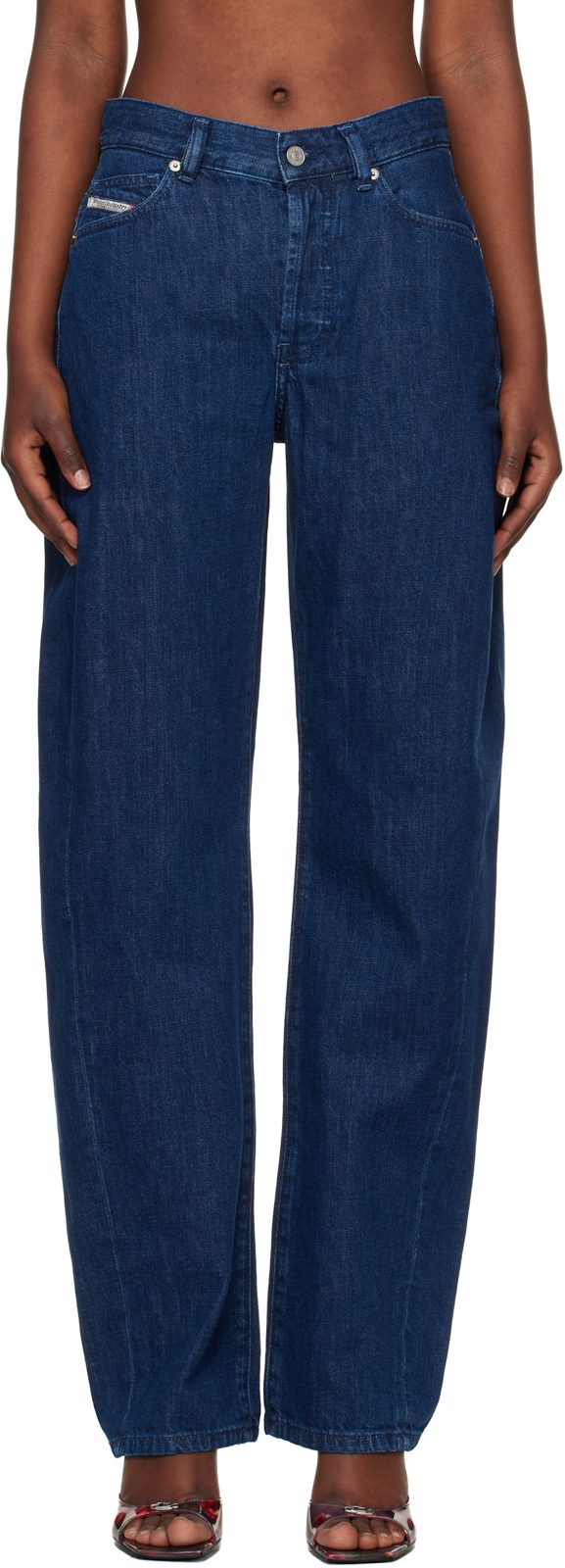 Navy 1974 D-Ellz 0dbdx Relaxed Jeans 261001F069004