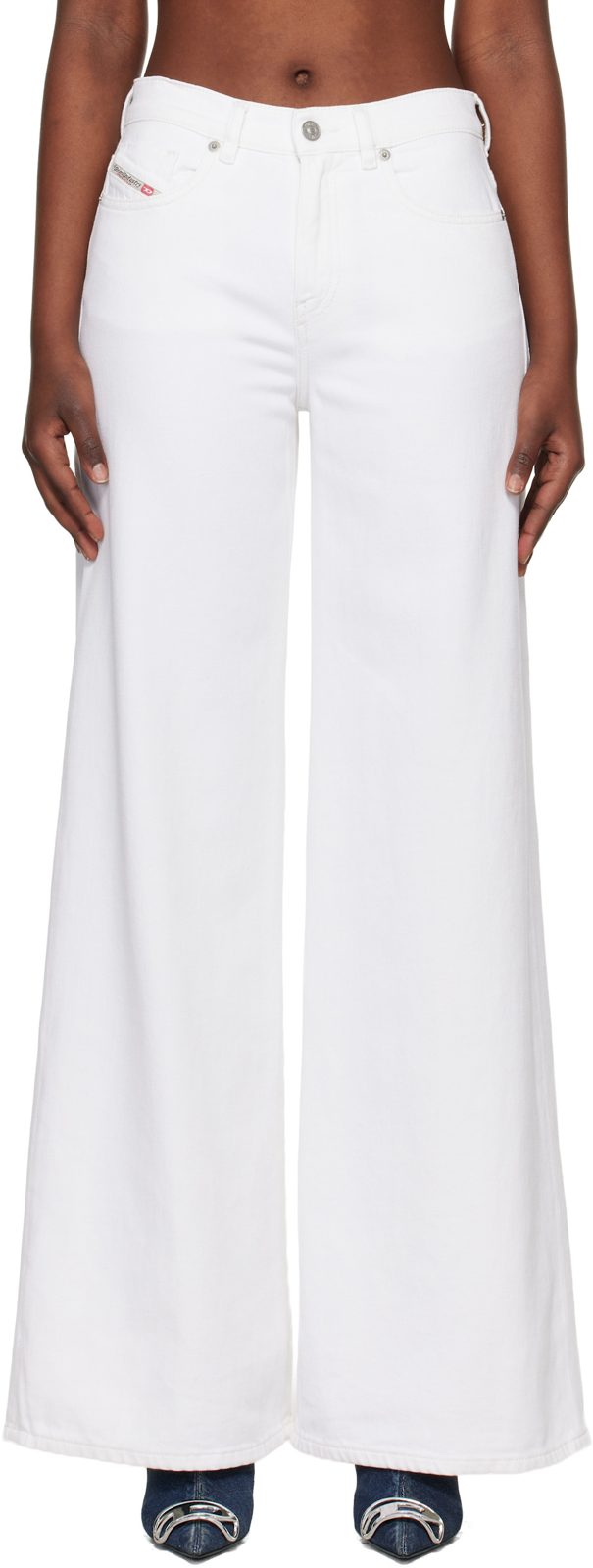 White 1978 D-Akemi Flare Jeans 261001F069002