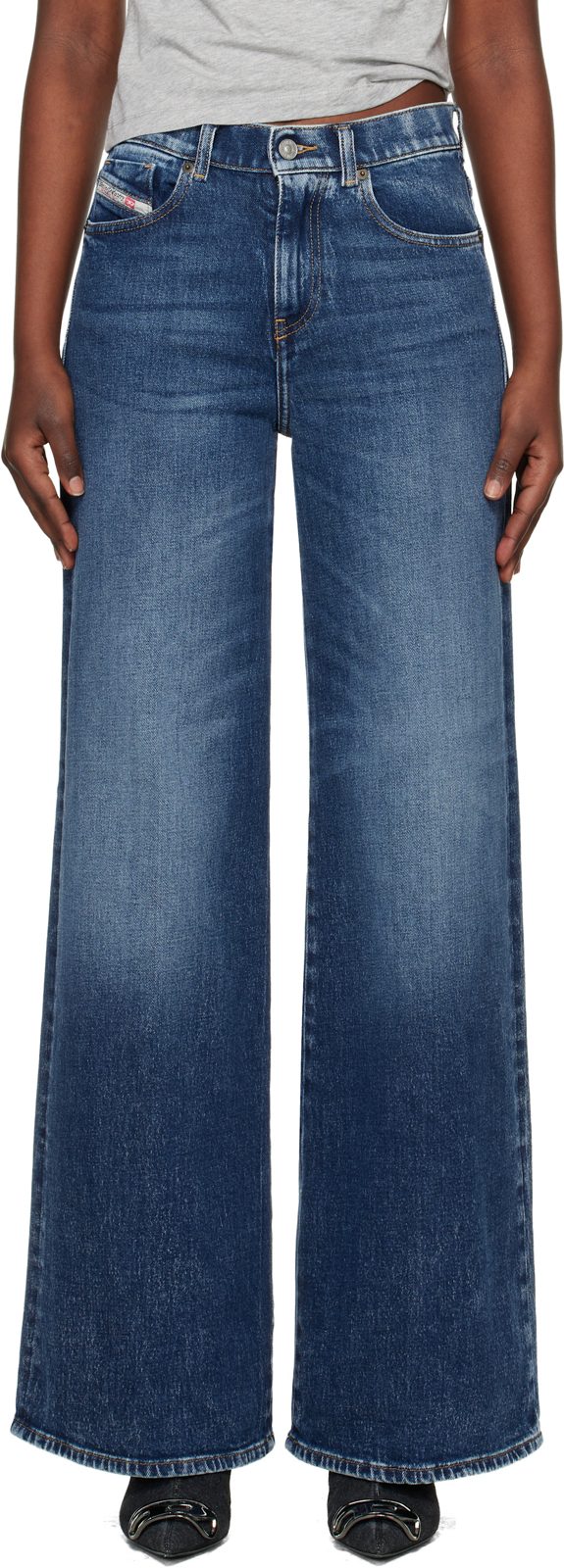 Blue 1978 D-Akemi Flare Jeans 261001F069003