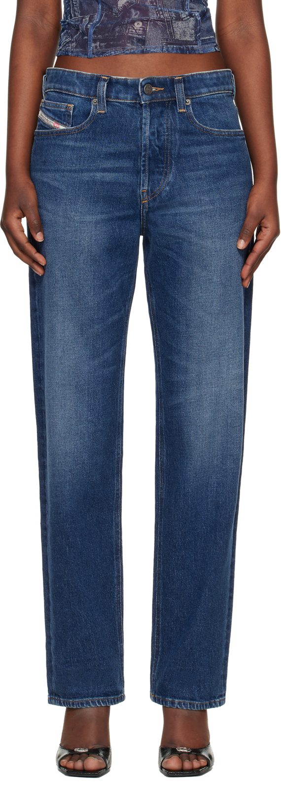Blue 1988 D-Ark 09l21 Regular Jeans 261001F069000