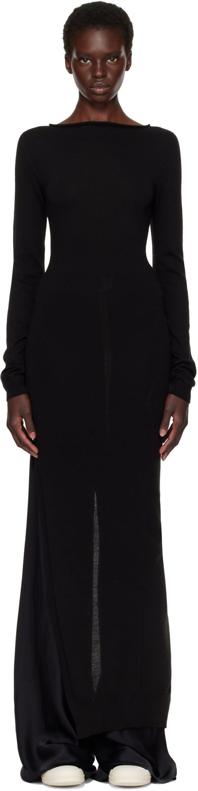 Black Tower Easy Long Top Midi Dress 262232F054001