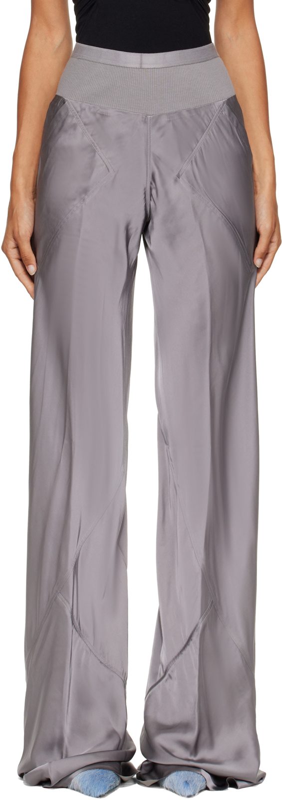 Gray Tower Bias Trousers 262232F087012