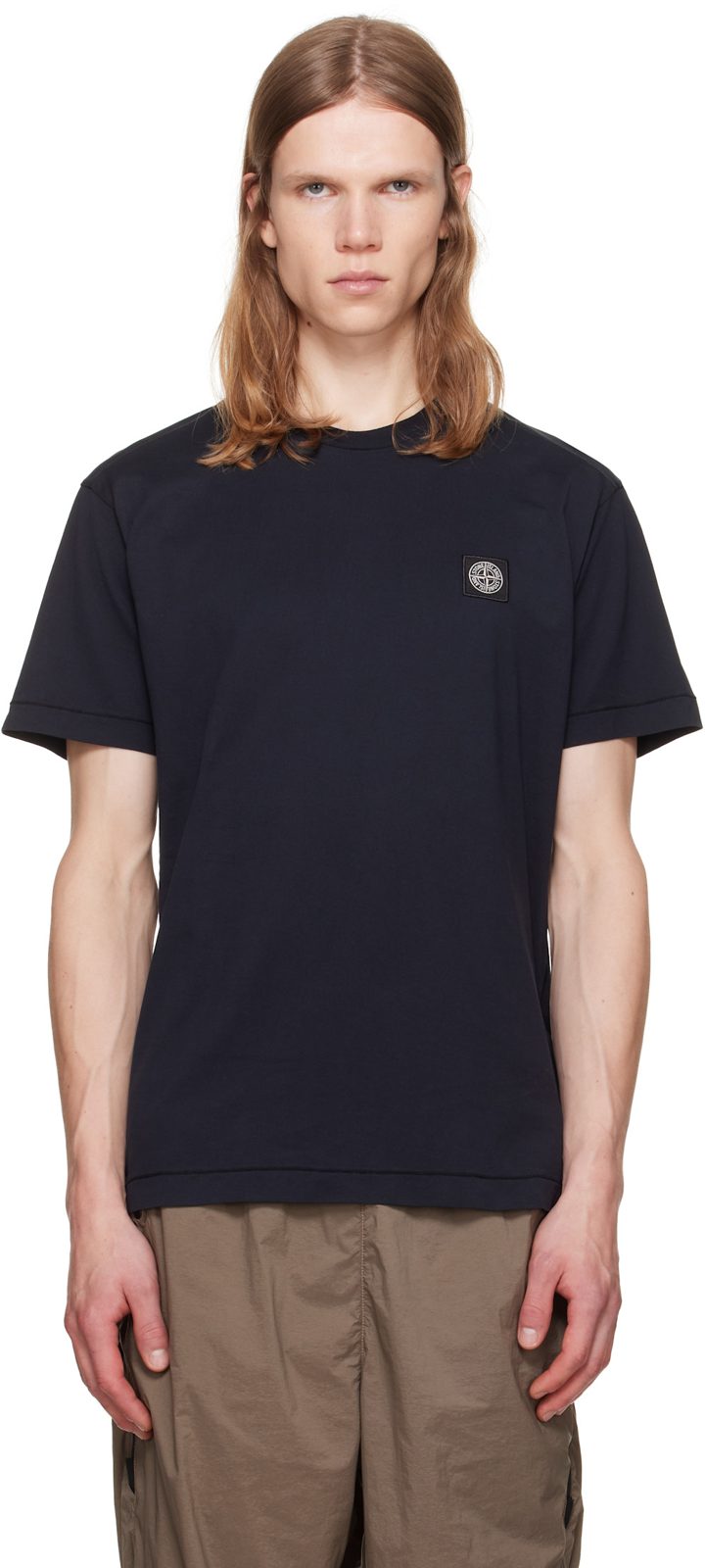 Navy 2100027 60 / 2 Cotton Jersey T-shirt 262828M213016