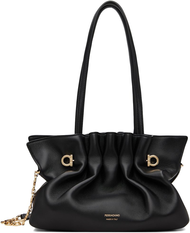 Black [페라가모] Soft S Bag 262270F048001