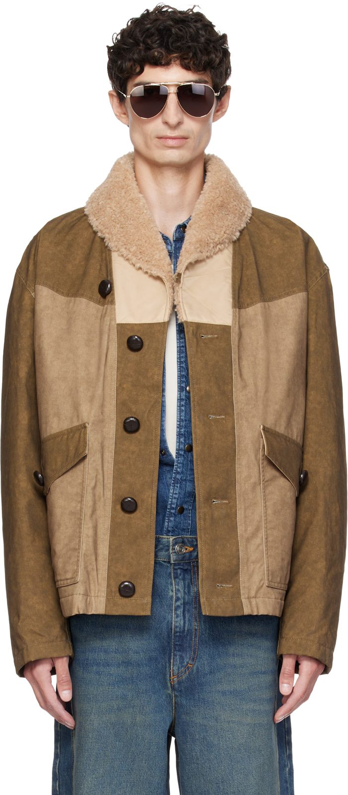 Khaki Toswald Jacket 262600M180006