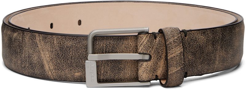 Brown & Beige 30 MM Belt 262168M131004