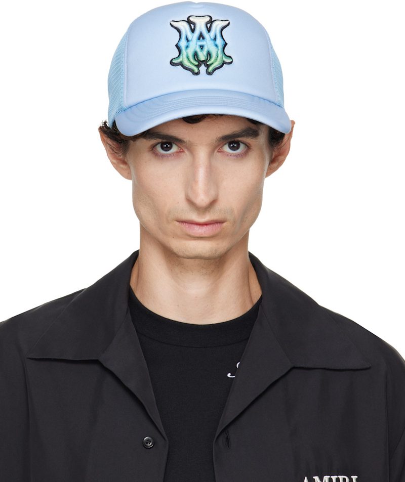 Blue MA Surf Trucker Cap 262886M139019