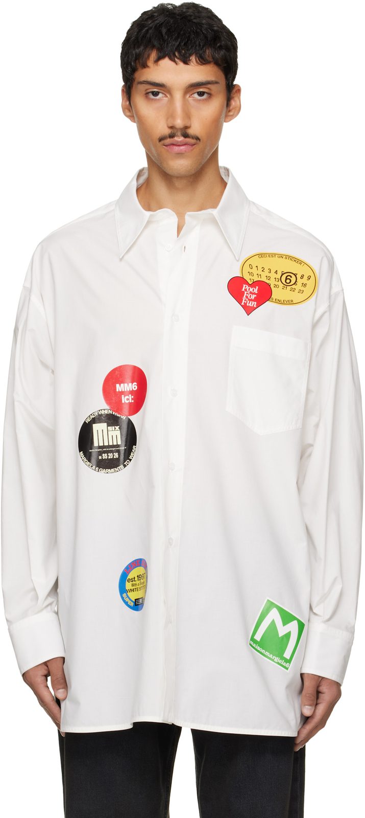 오프화이트 Long-Sleeved Shirt 262188M192000