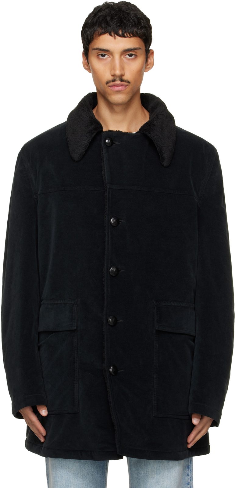 Black Sports Jacket 262188M180009