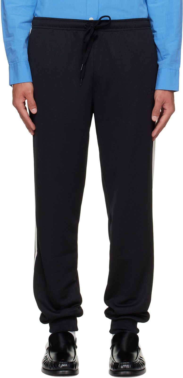 Black Drawstring Sweatpants 262188M191002