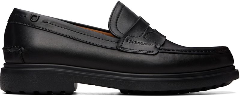 Black Brema Loafers 262270M231006
