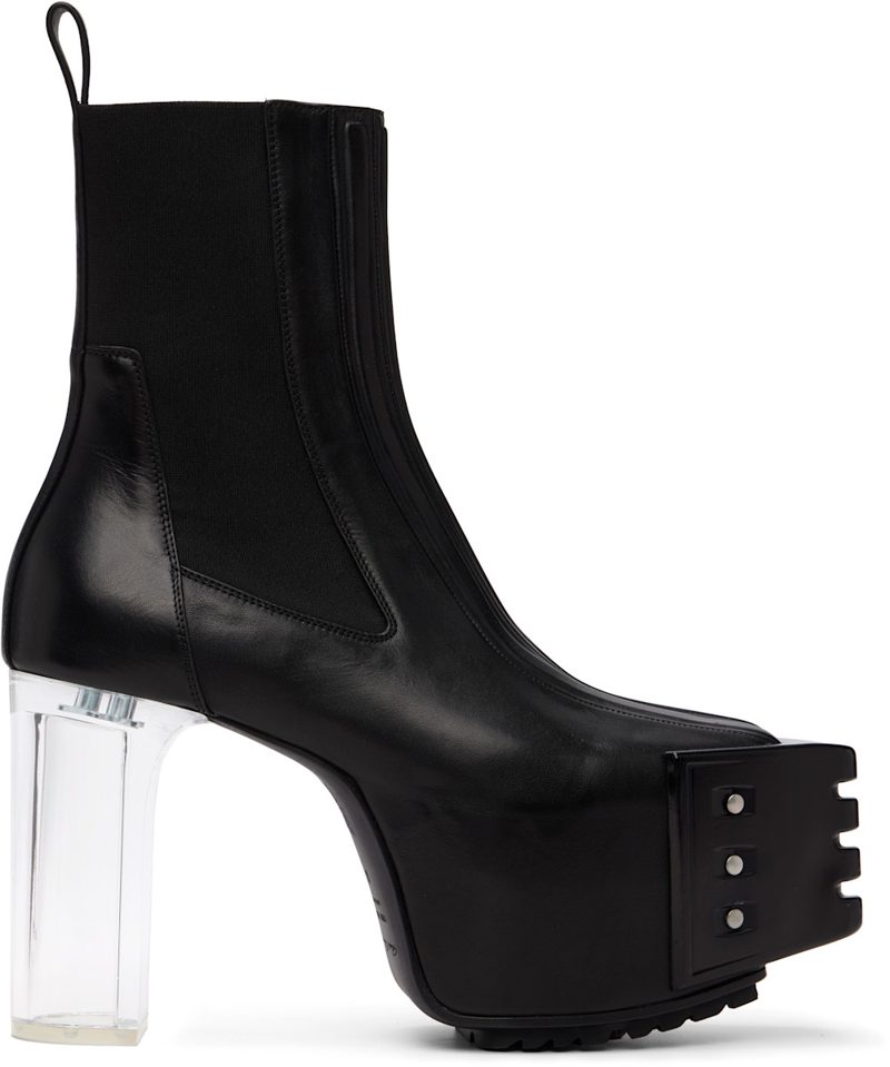 Black Tower Grilled Kiss 45 Boots 262232M223003