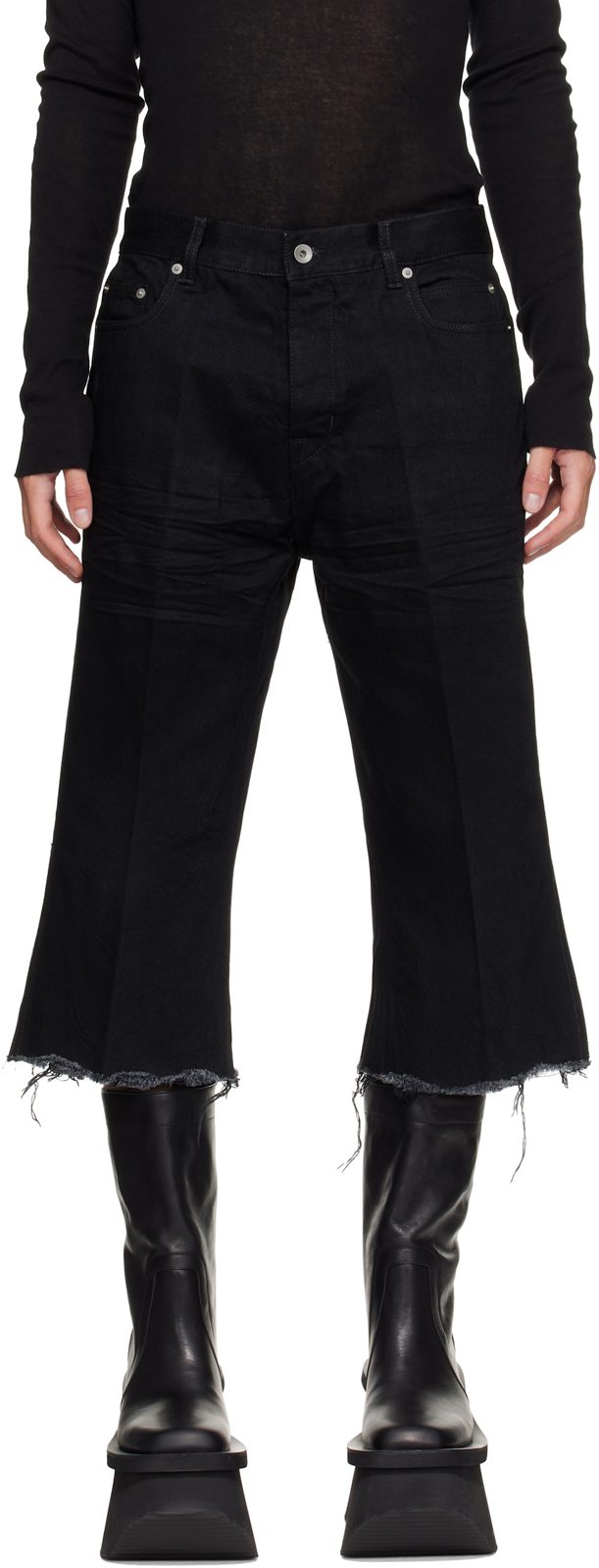 Black Tower Bolan Cutoff Jeans 262232M186020
