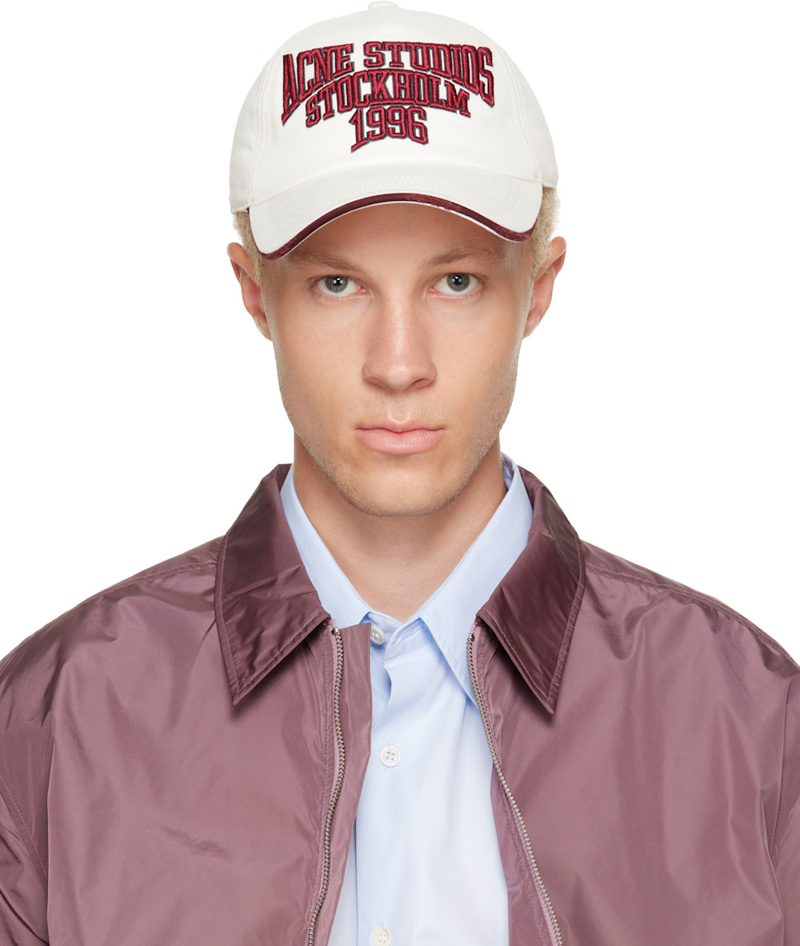 오프화이트 Embroidered Logo Cap 262129M139012