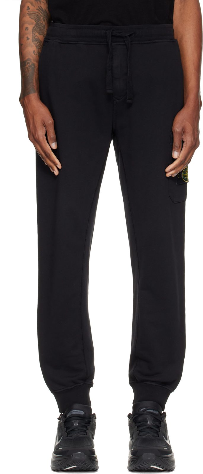 Black 6200010 Organic Cotton Sweatpants 262828M190000