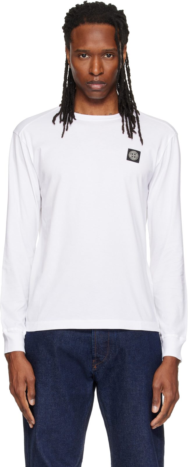 White 2100031 60/2 Cotton Jersey T-shirt 262828M213004