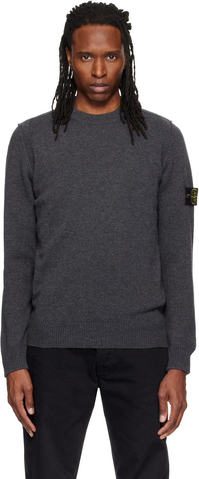 Gray 5100072 Lambswool Sweater 262828M201004