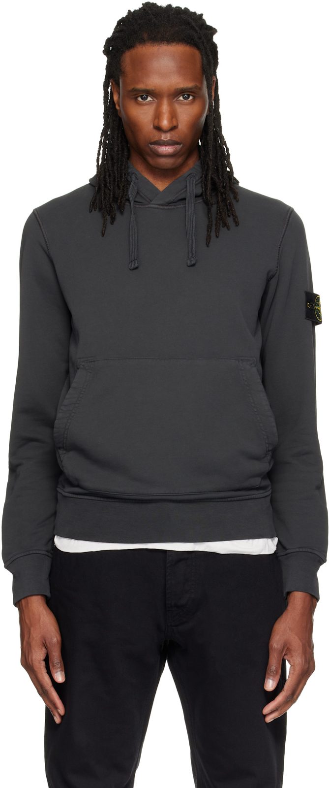 Gray 6100062 Organic Cotton Hoodie 262828M202002