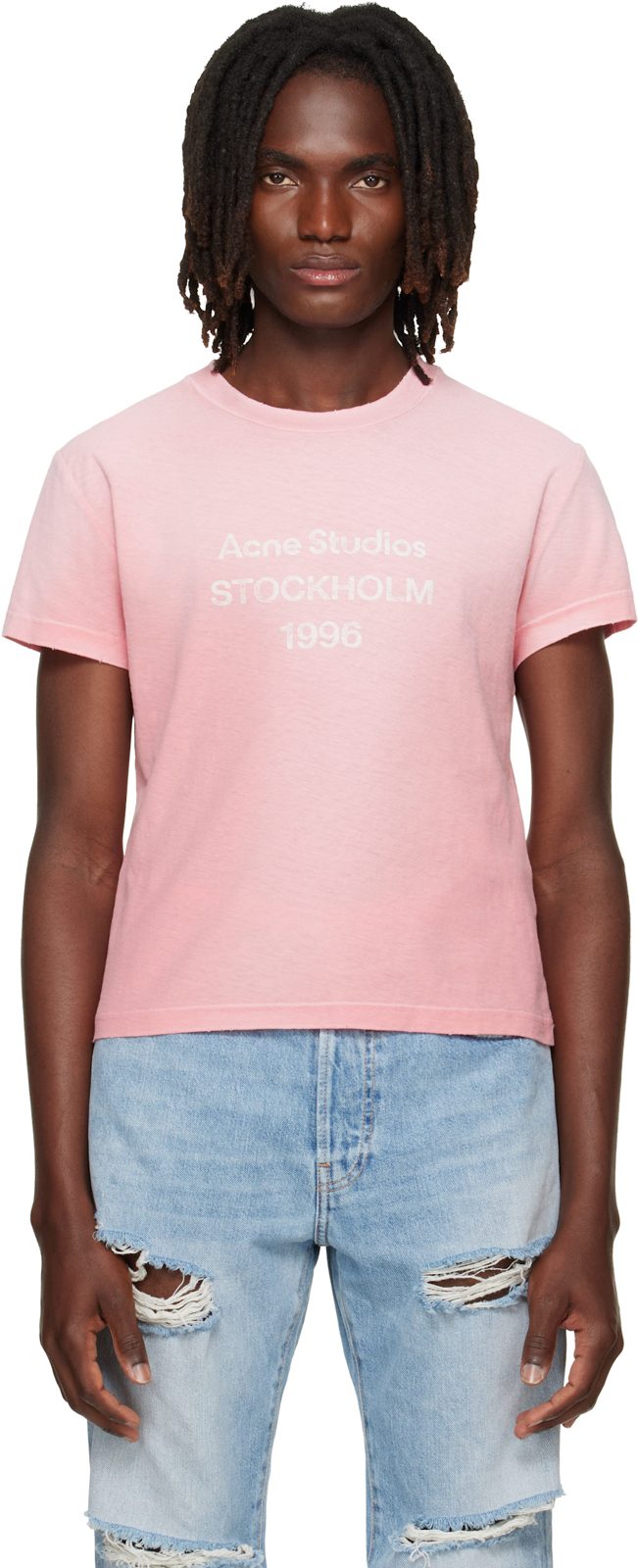 Pink Faded T-shirt 262129M213029