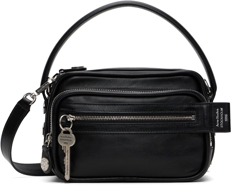Black Camero Kit Crossbody Bag 262129M170029