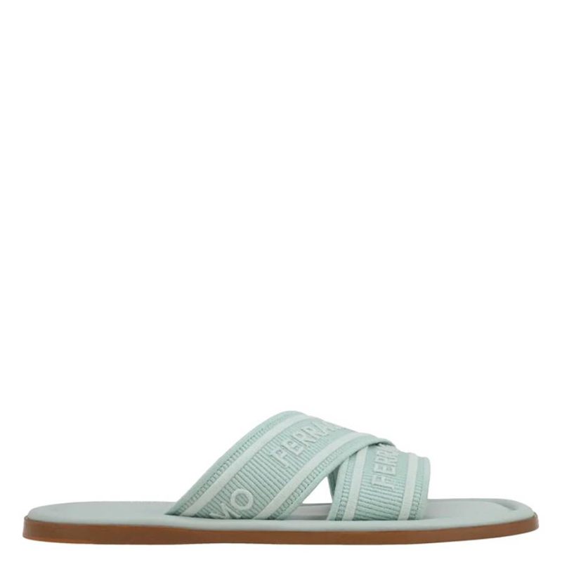 Laurene Logo Embroidered Slides