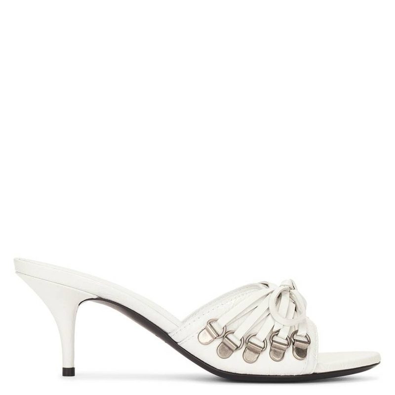 Cagole 70 Leather Mule Sandals