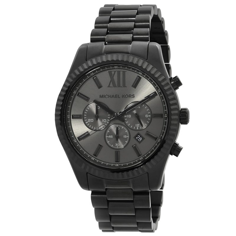 Michael Kors Lexington Chronograph Quartz Black Dial Watch MK9154