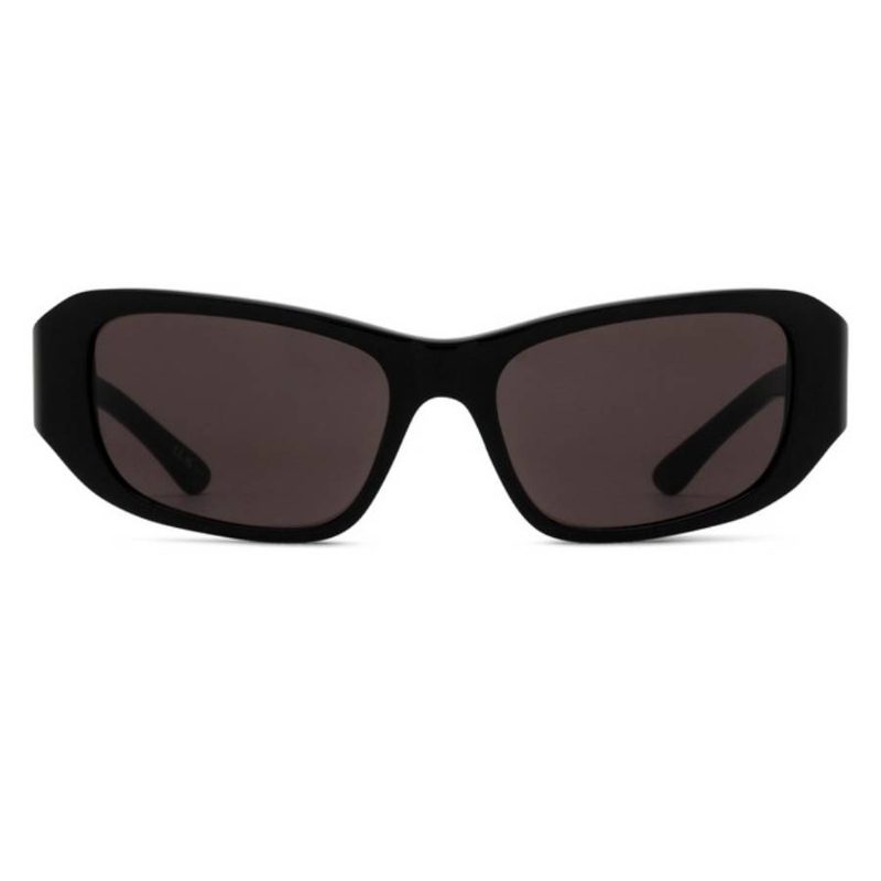 Grey Rectangular Unisex Sunglasses BB0365S 001 57
