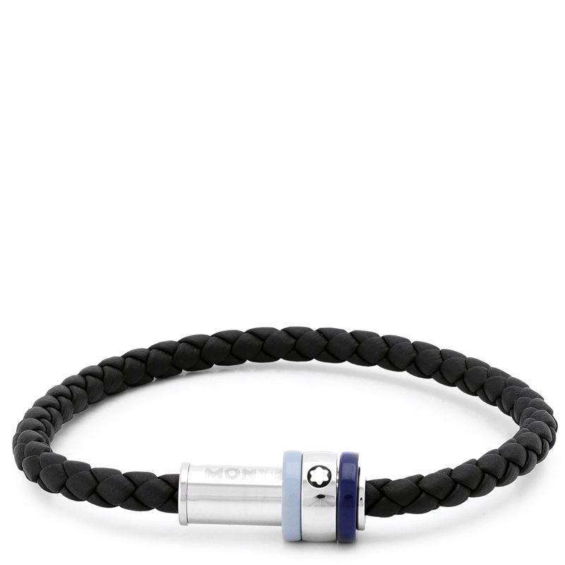 Montblanc Mens 1858 Ice Sea Blue Bracelet