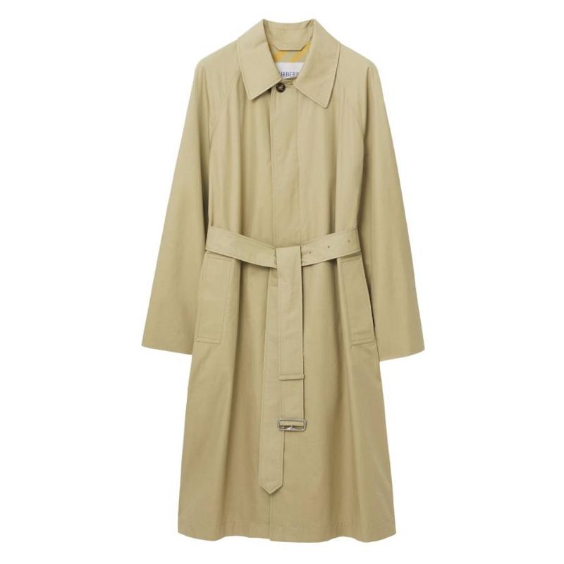 Open Box - Burberrry Long Gabardine Bradford Car Coat