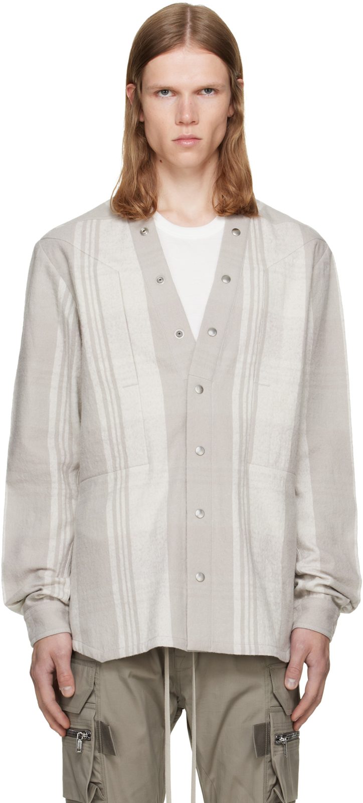 Gray Tower Larry Fogpocket Shirt 262232M192019