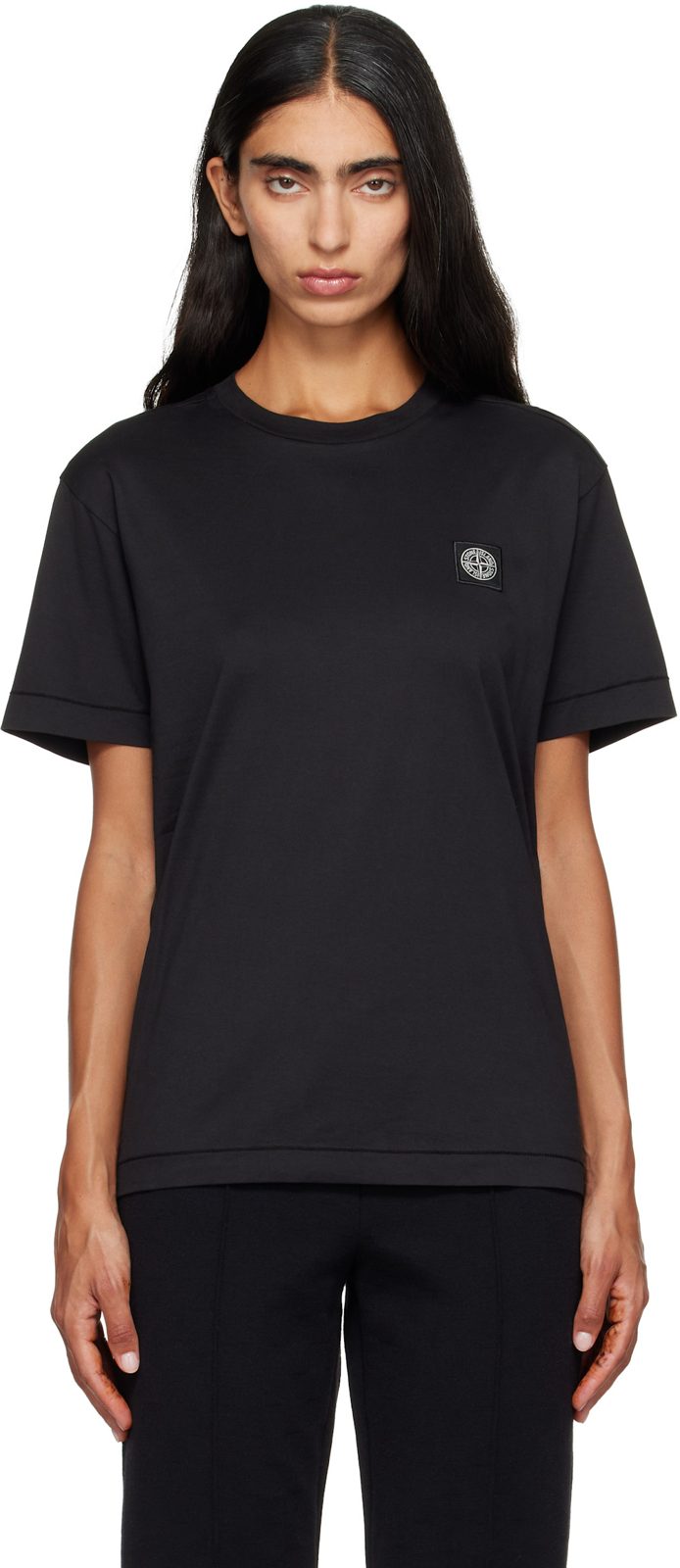 Black 2100027 60 / 2 Cotton Jersey T-shirt 262828F110002