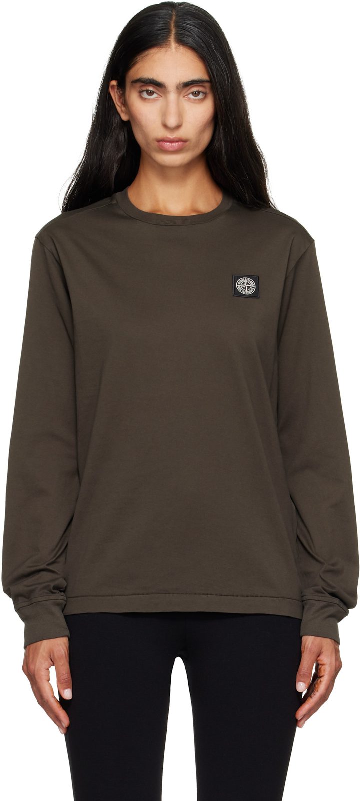 Gray 60/2 Cotton Jersey T-shirt 262828F110000