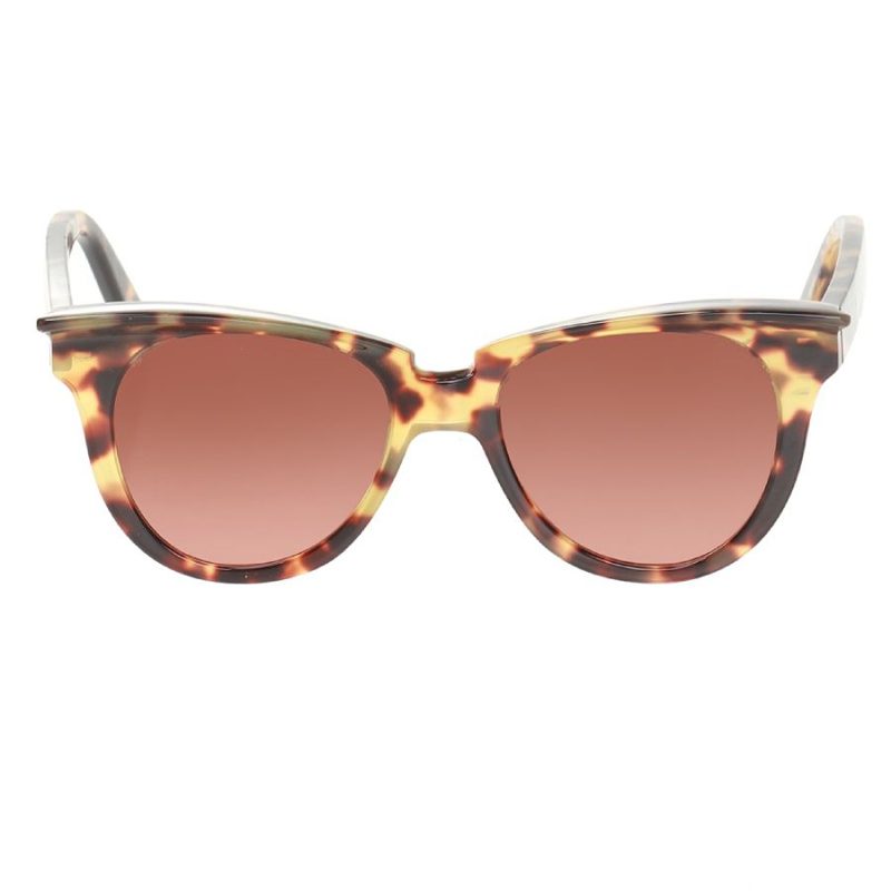 Philipp Plein Statement Beige Geometric Ladies Sunglasses 000-WES0059-PTE003N-G6ZA