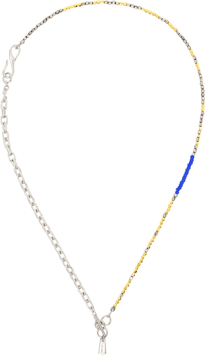 Paul Smith Chain & Bead Necklace 262260M142007